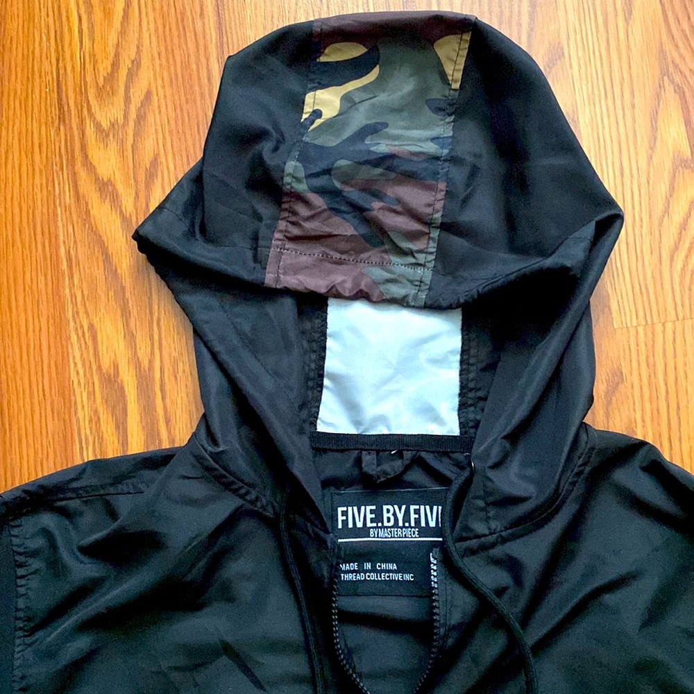 Masterpiece Hustle Camo Jacket with hood